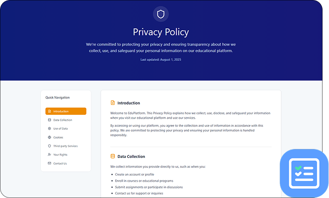 Archive legal compliance records