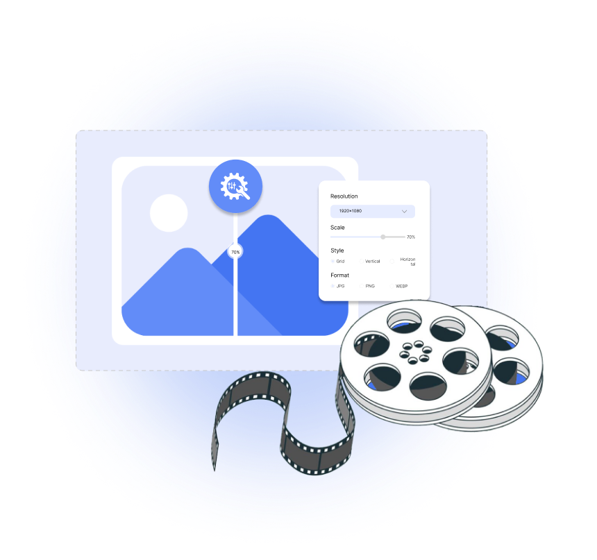 customize image output settings