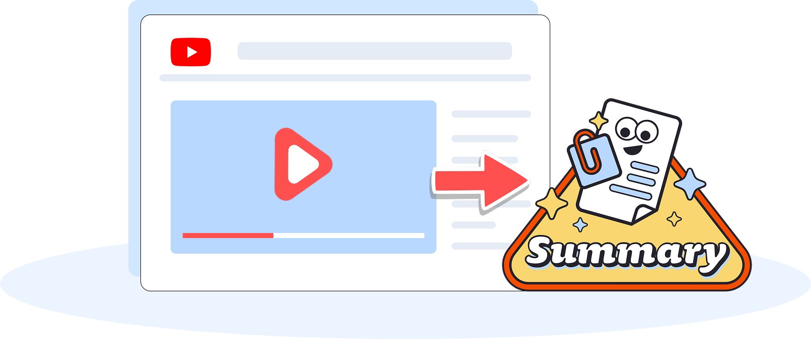 SwyshareKostenloser YouTube-Video-Zusammenfasser