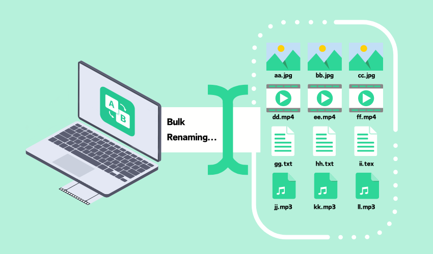 How to rename files in bulk