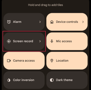 android record webex meeting
