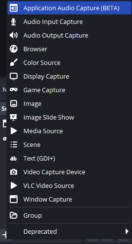 application audio capture