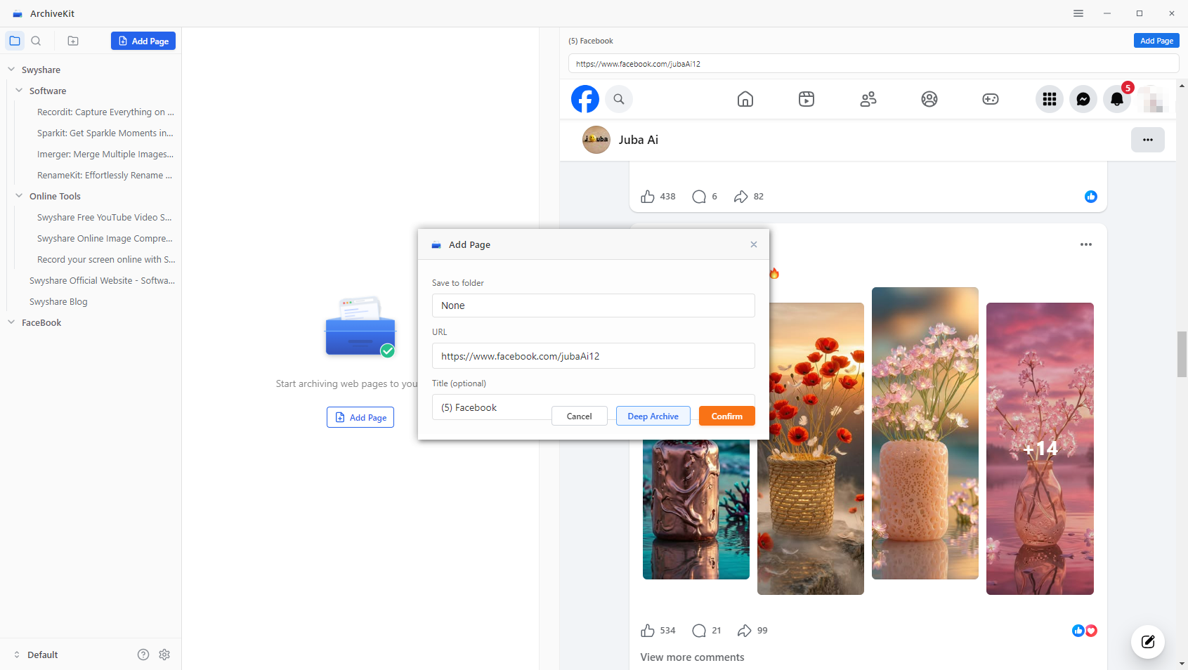 archivekit deep archive or common archive