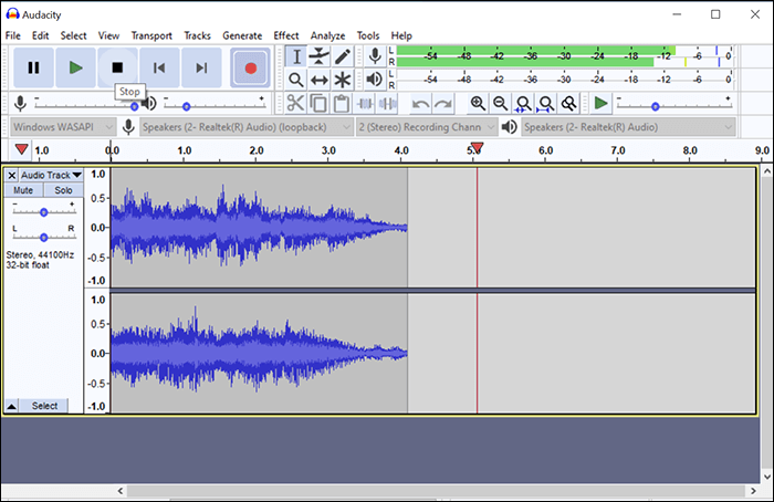 audacity enregistrer l'audio depuis l'ordinateur