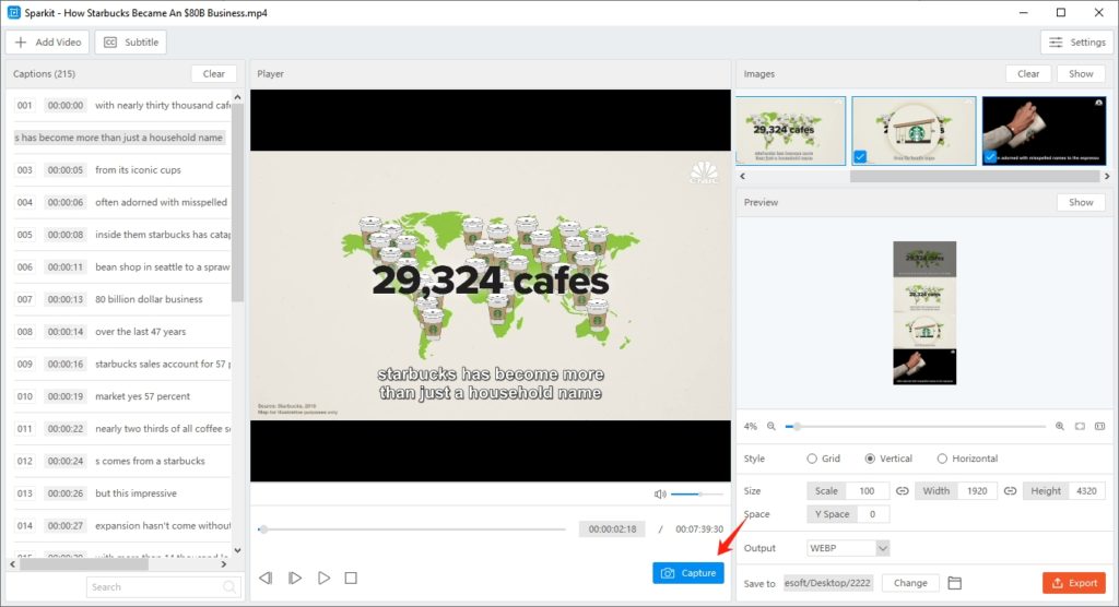 How to Capture Images from Video and Combine Them into One? - Swyshare