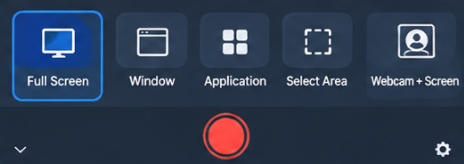 choose recording mode