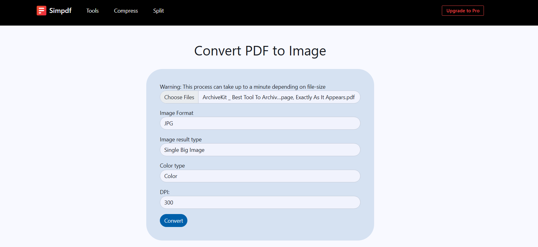 convert pdf to jpeg