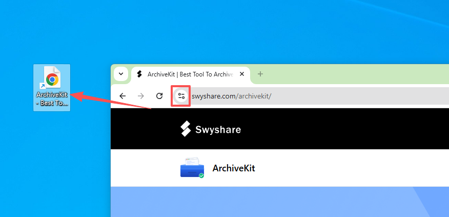 create page shortcut