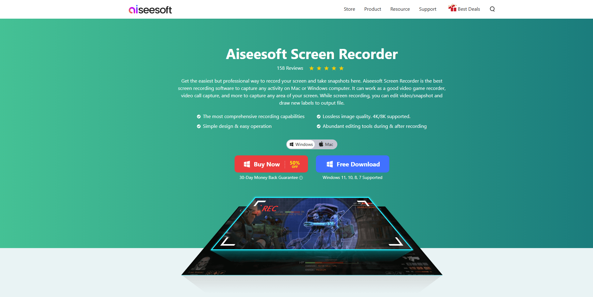 download aiseesoft screen recorder
