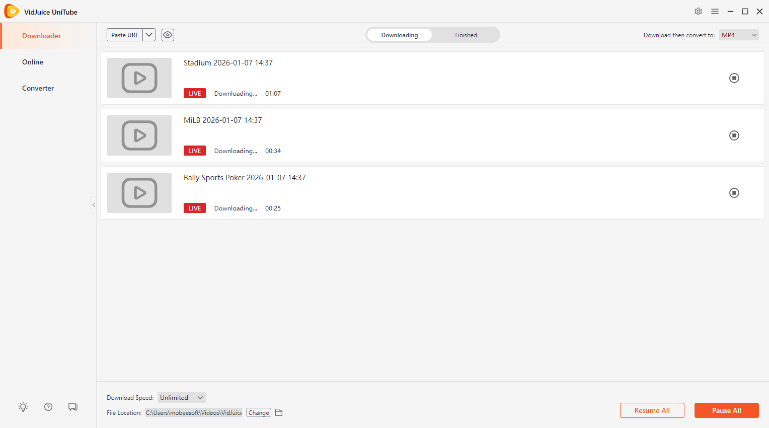 download bally sports live streaming with vidjuice