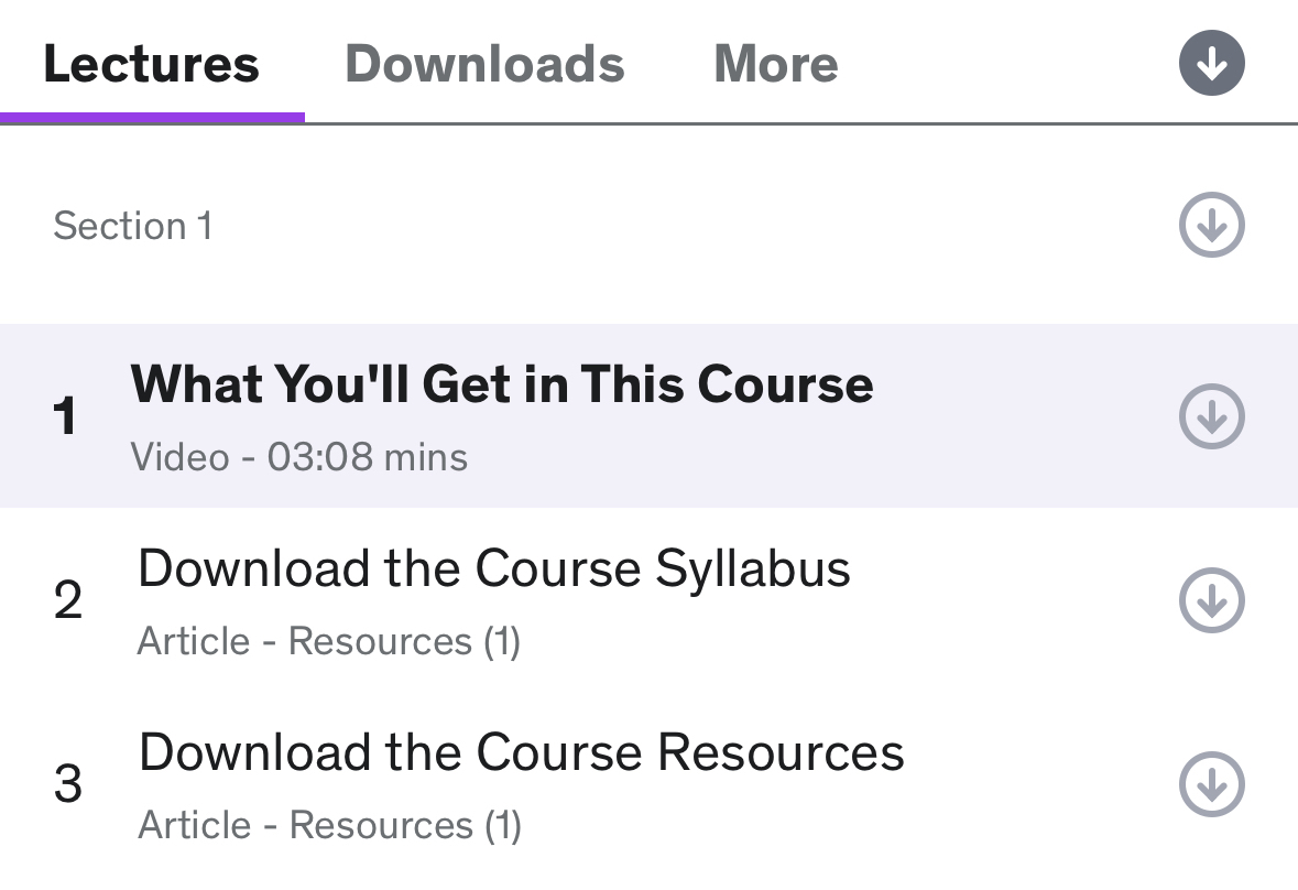 download udemy course iphone
