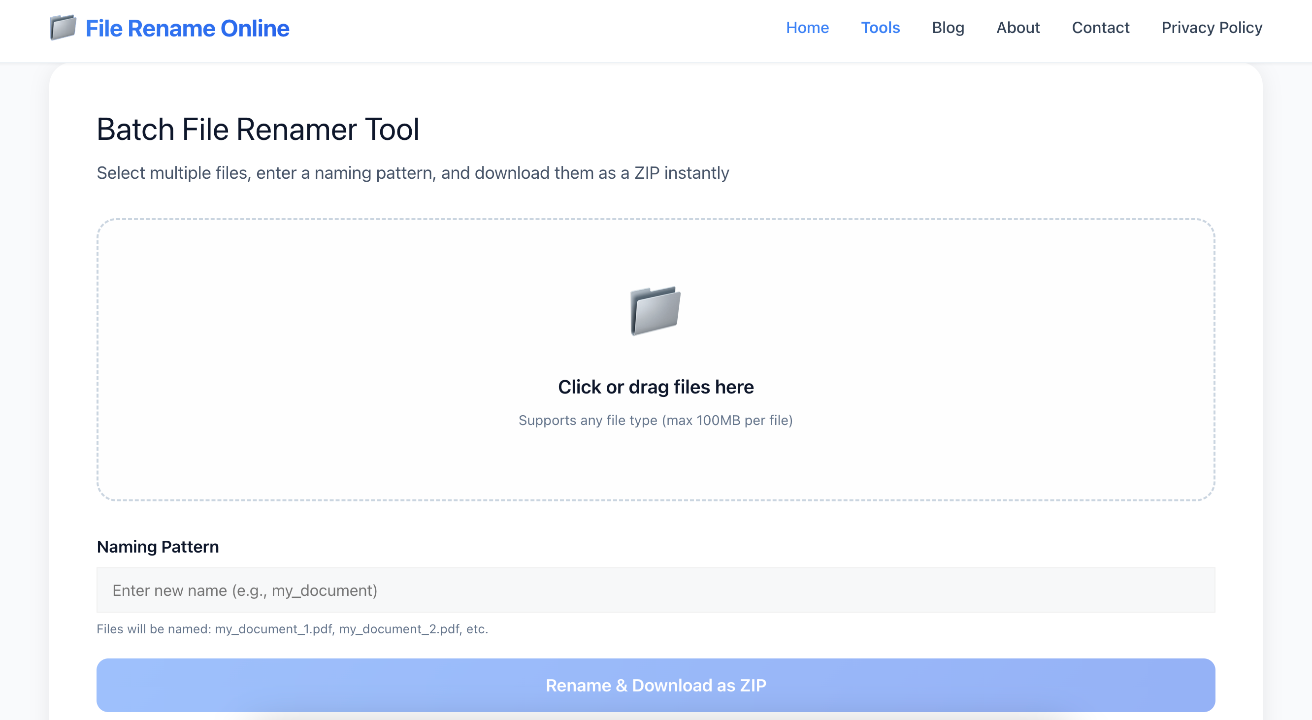 file rename online