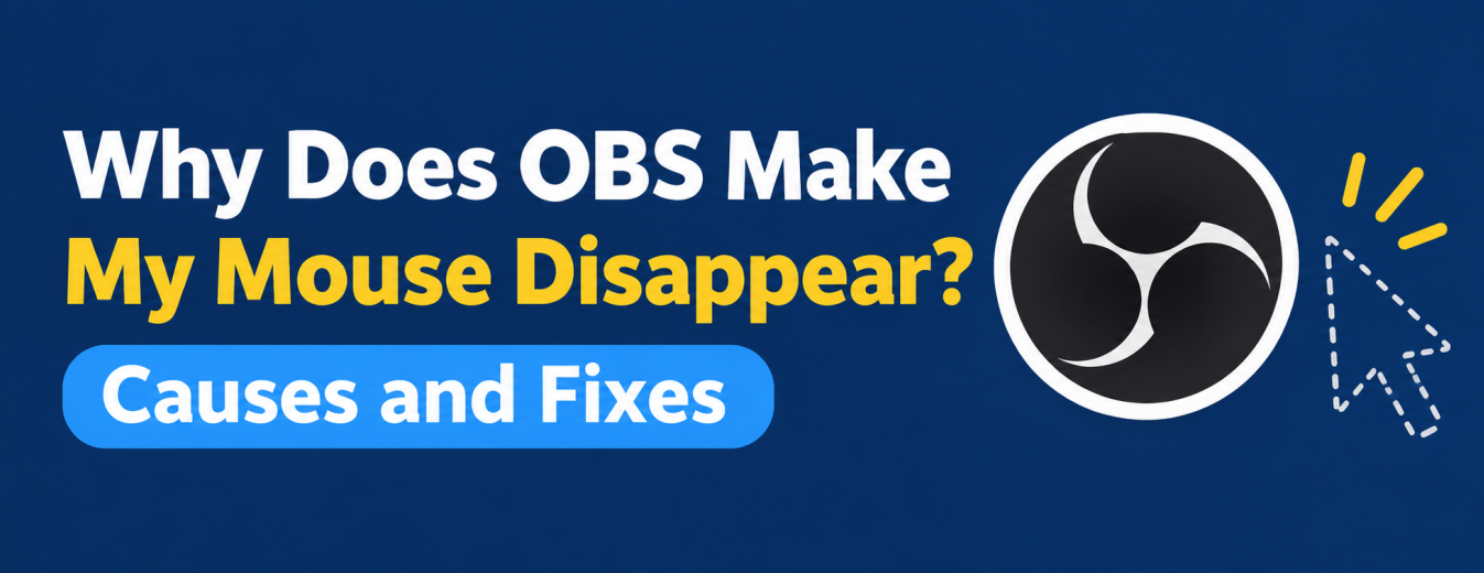 fix obs make my mouse disappear