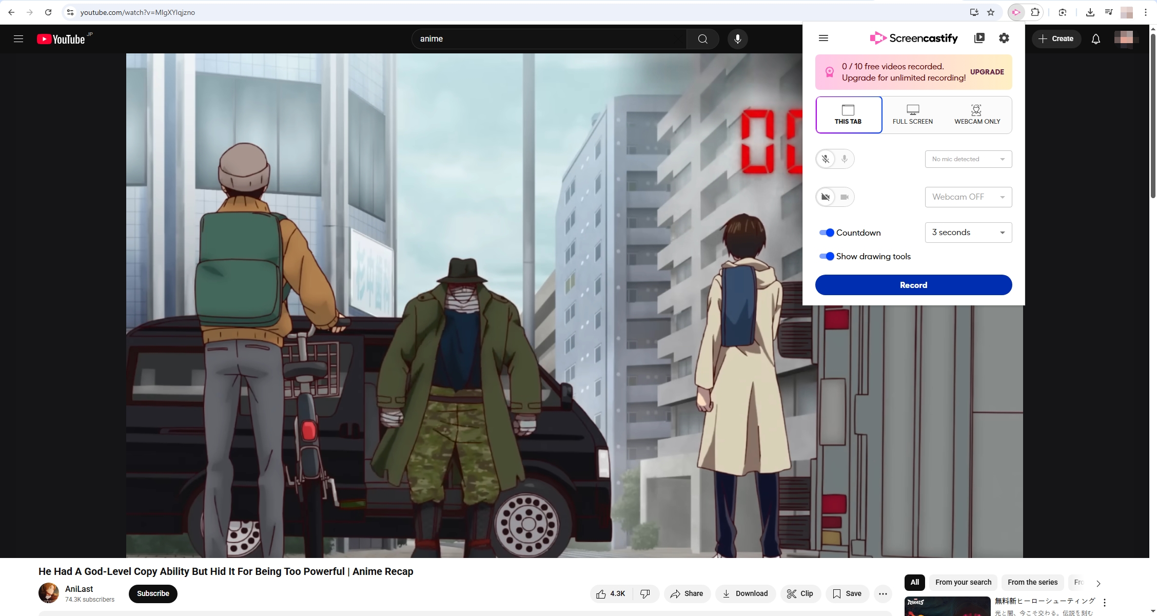 como usar o screencastify