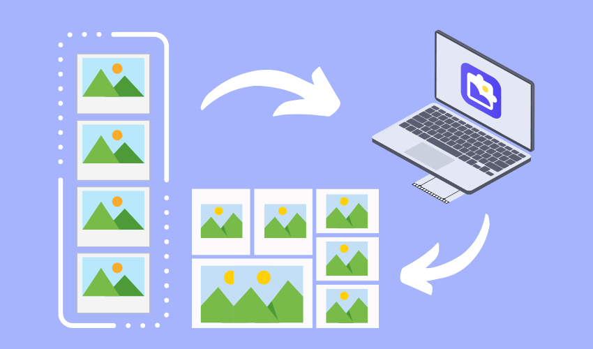 how to merge images into one