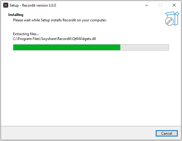 Instalando o Recordit 3.0