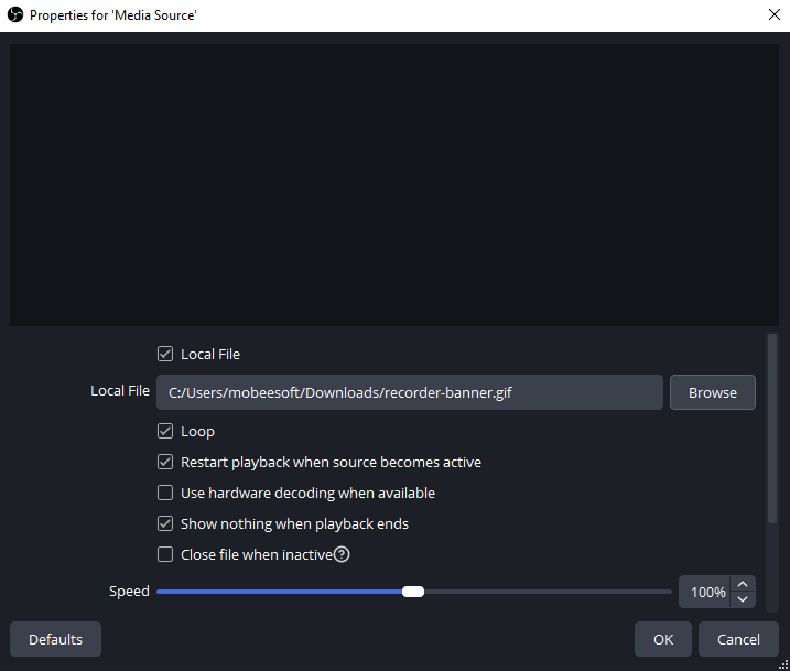 obs добавить gif изображение