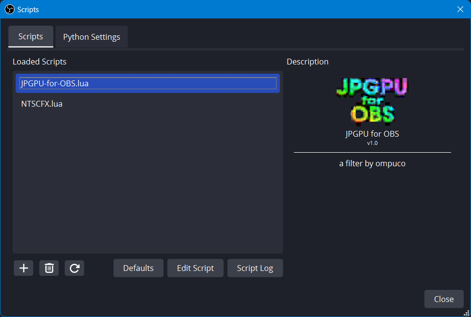 complemento de scripts de obs lua