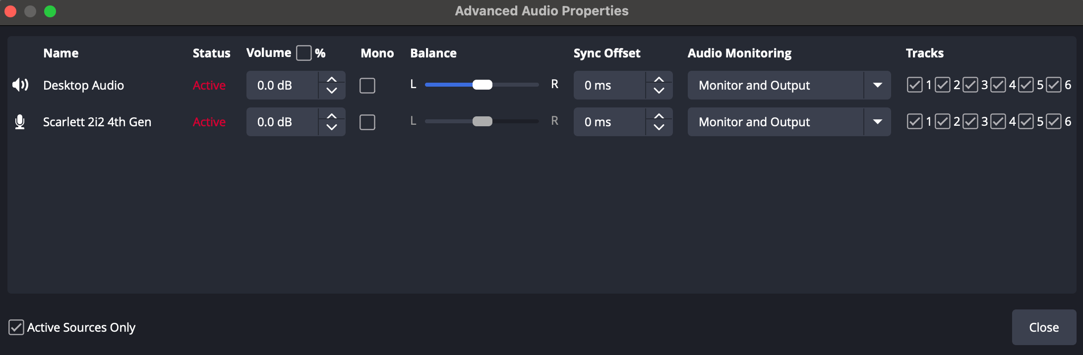 obs sync offset