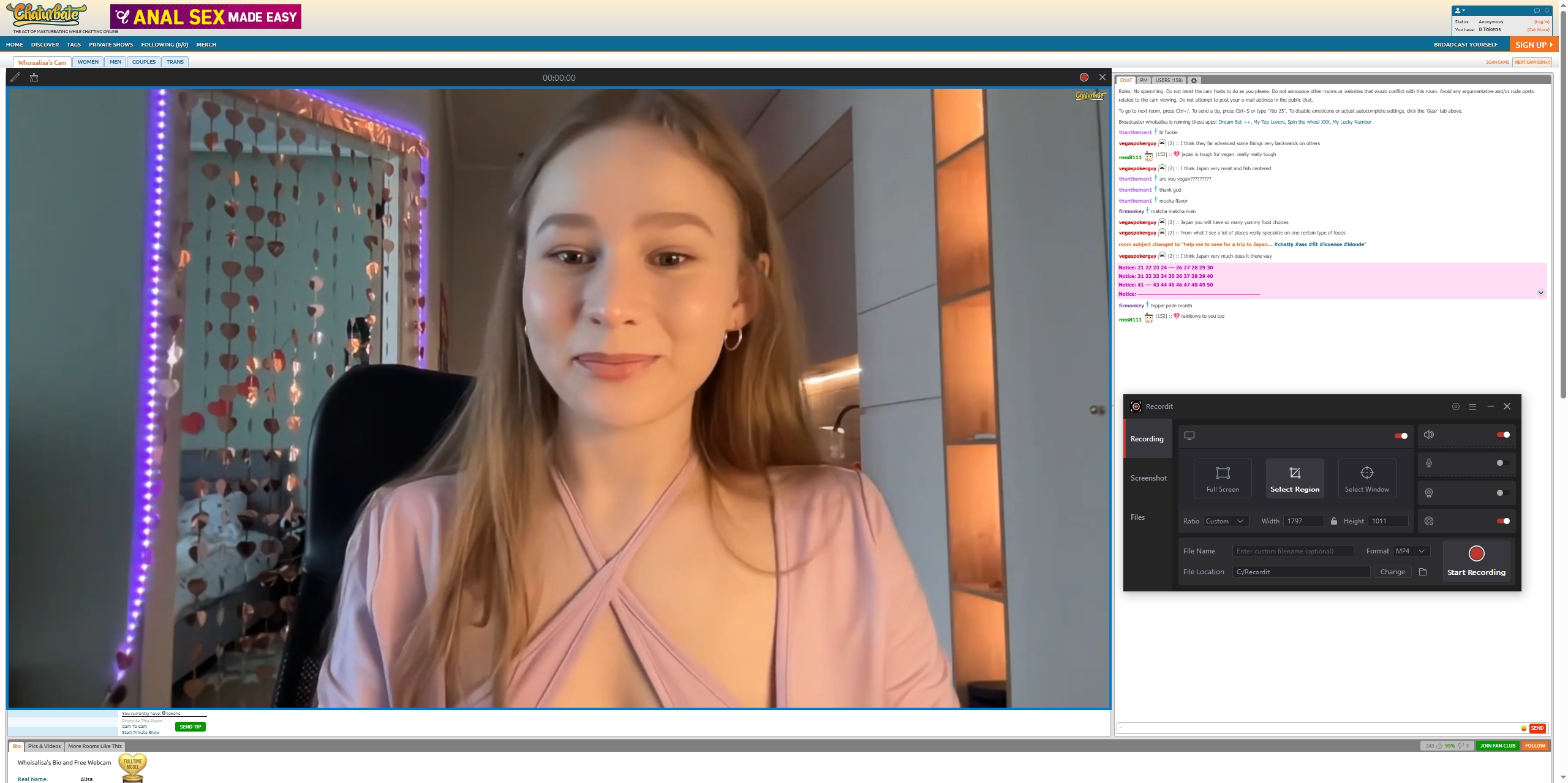 recordit record chaturbate