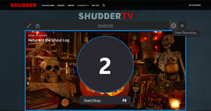recordit record shudder movies