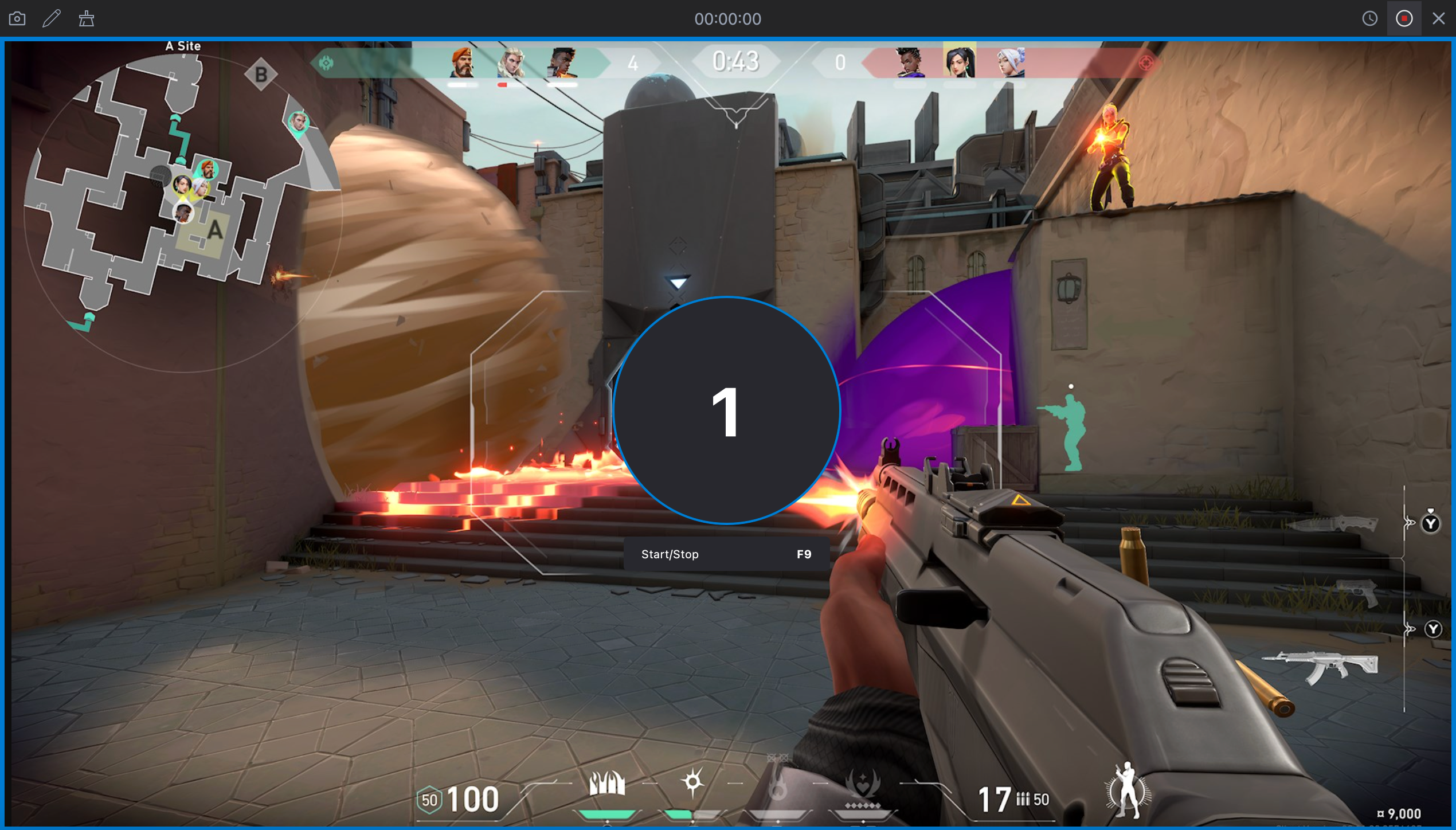 recordit record valorant gameplay