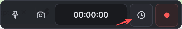 recordit task bar schdule recording