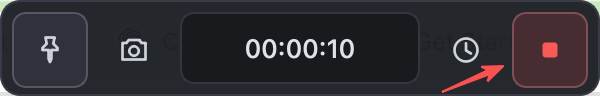 recordit task bar stop recording