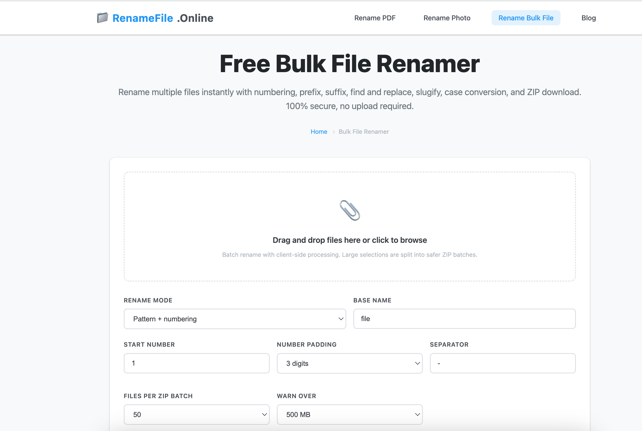 renamefile online