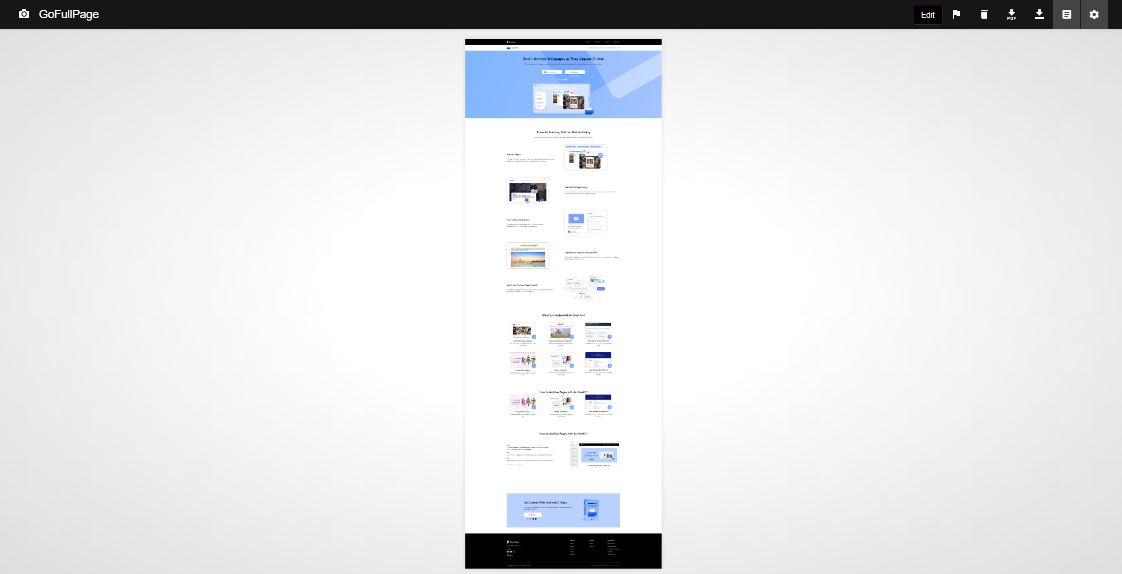 save webpage as jpg with gofullpage