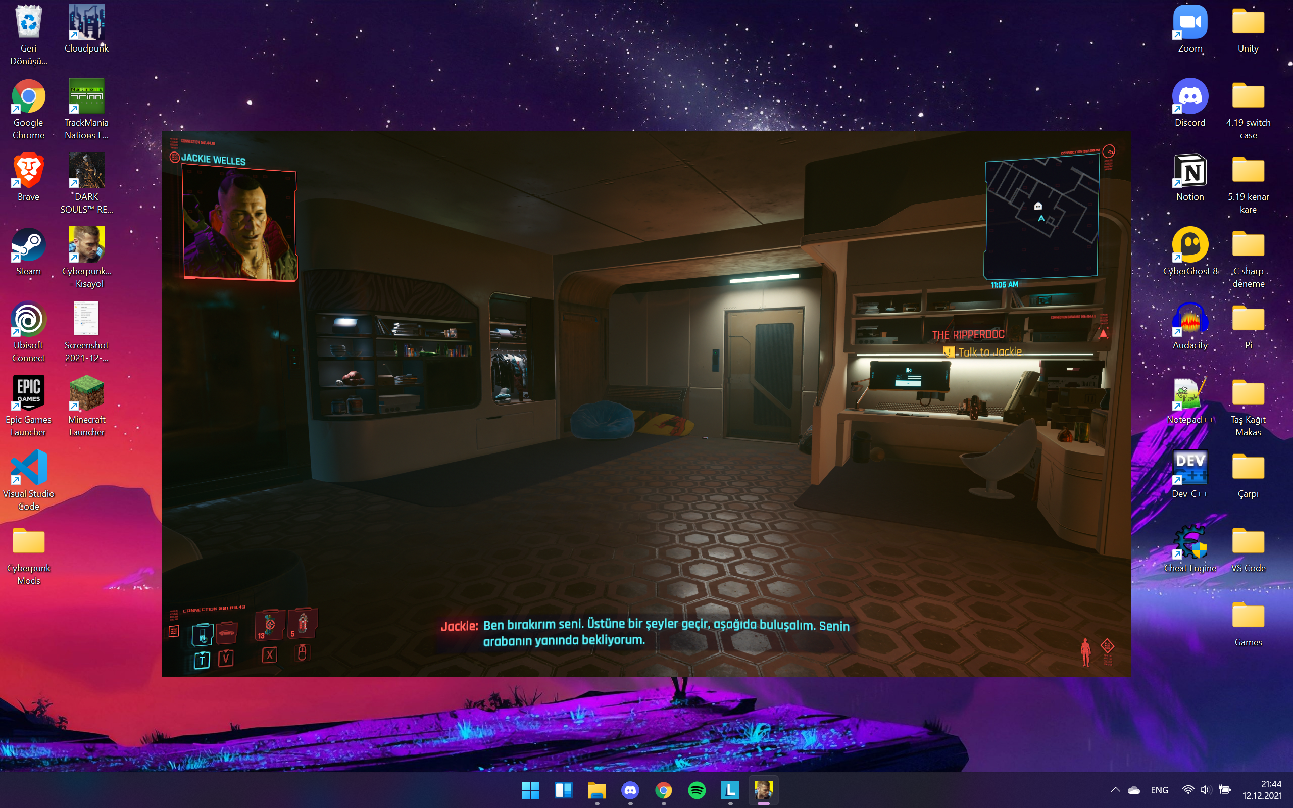 switch your game to borderless windowed mode