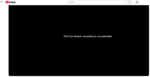 Not Live Stream How to Resolve “This Live Stream Recording Is Not Available” on YouTube ...