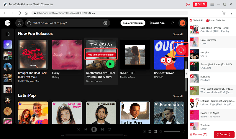 tunefab spotify music converter