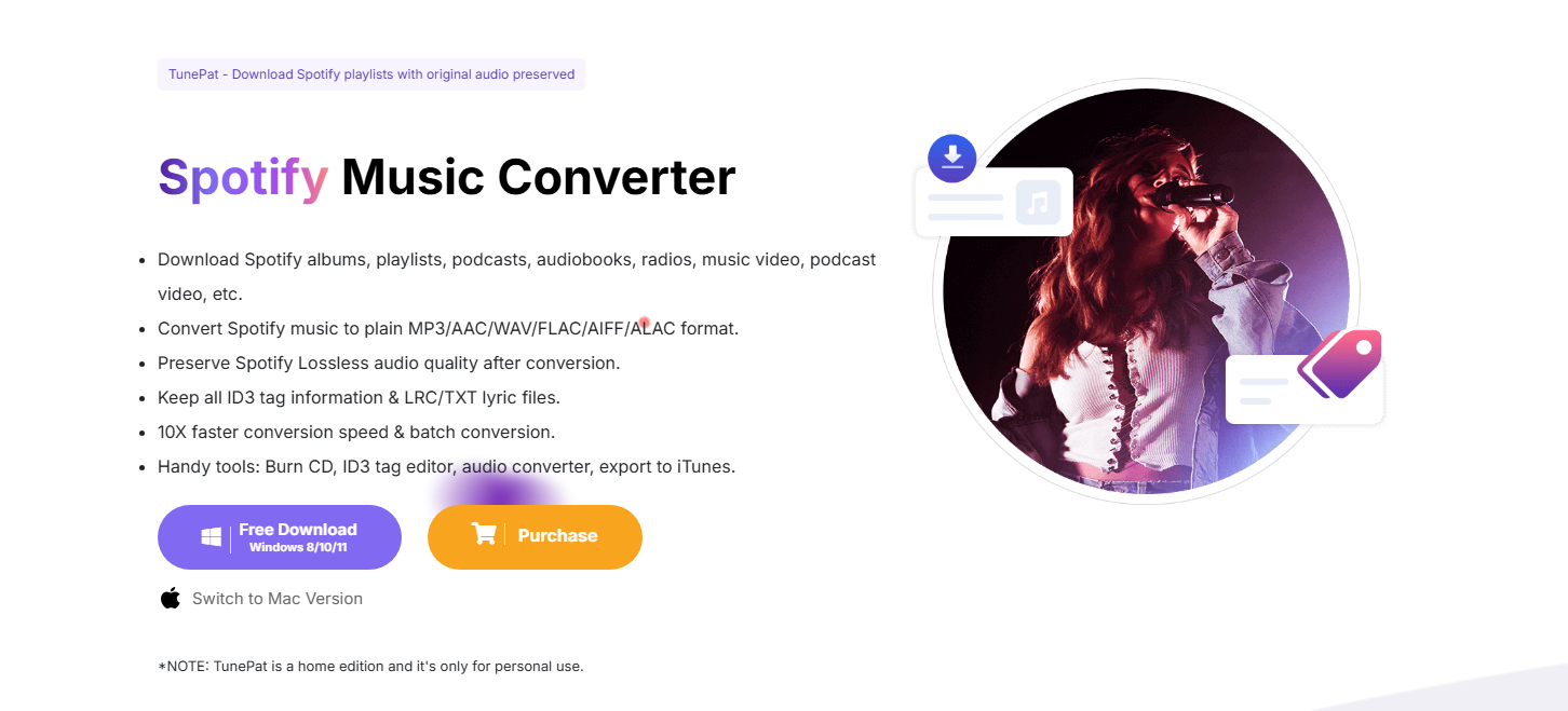 tunepat spotify music converter​