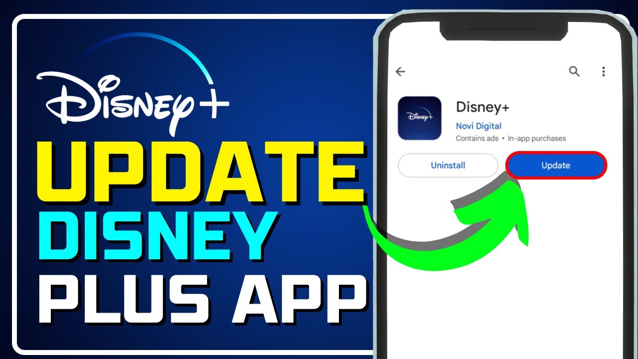обновить Disney Plus