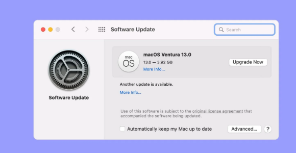 update macos