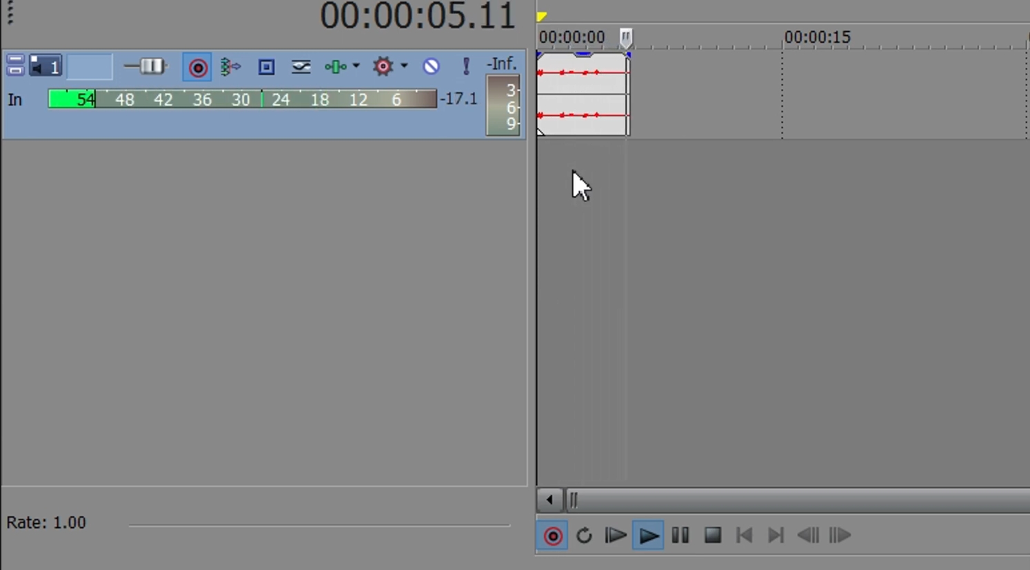 vegas pro record audio